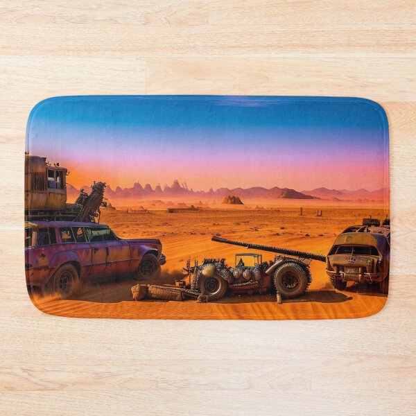Item preview, A ravaged world of sand dunes and searing heat designed and sold by PixieDustAIArt.