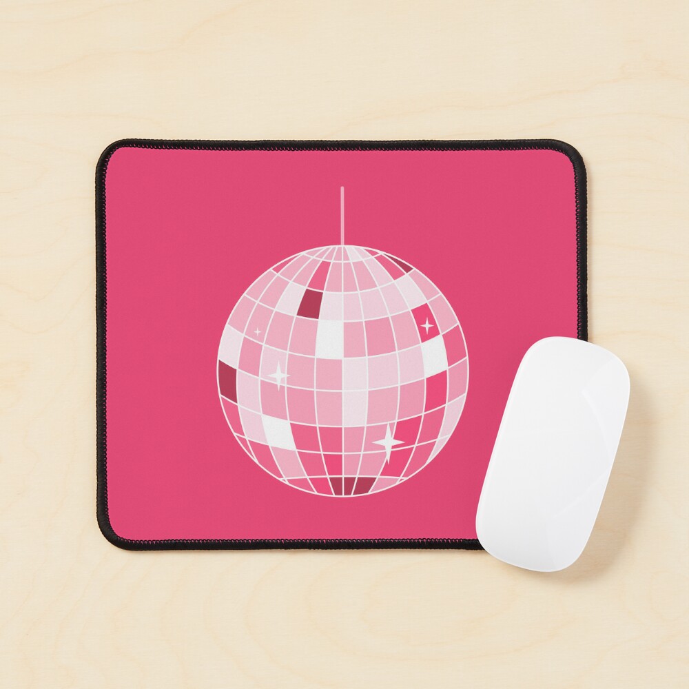 Hot pink disco ball. Mirrorball Postcard for Sale by CoCoArt-Ua