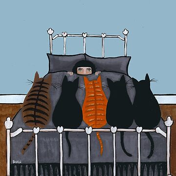 Artwork thumbnail, The Cat Alarm by KilkennyCat Art