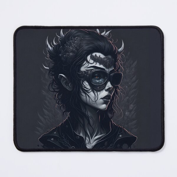 Item preview, Gothic Lady Steampunk Style Female Portrait designed and sold by SoccaTamam.