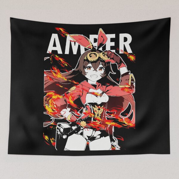 Item preview, Ámbar Genshin Impact / Ámbar / Genshin Impact / Camisa Genshin Impact / Ámbar Genshin designed and sold by ArtStorecarey.