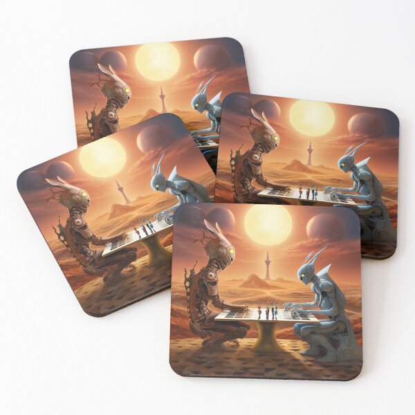 Item preview, alien chess designed and sold by Karl Aldinger.