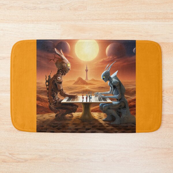 Item preview, alien chess designed and sold by Karl Aldinger.