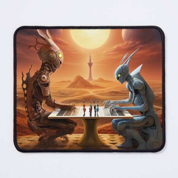 Item preview, alien chess designed and sold by Karl Aldinger.