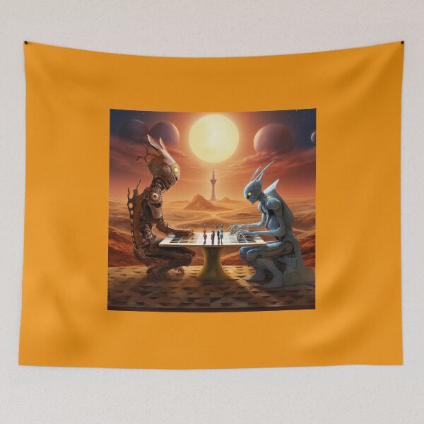 Item preview, alien chess designed and sold by Karl Aldinger.