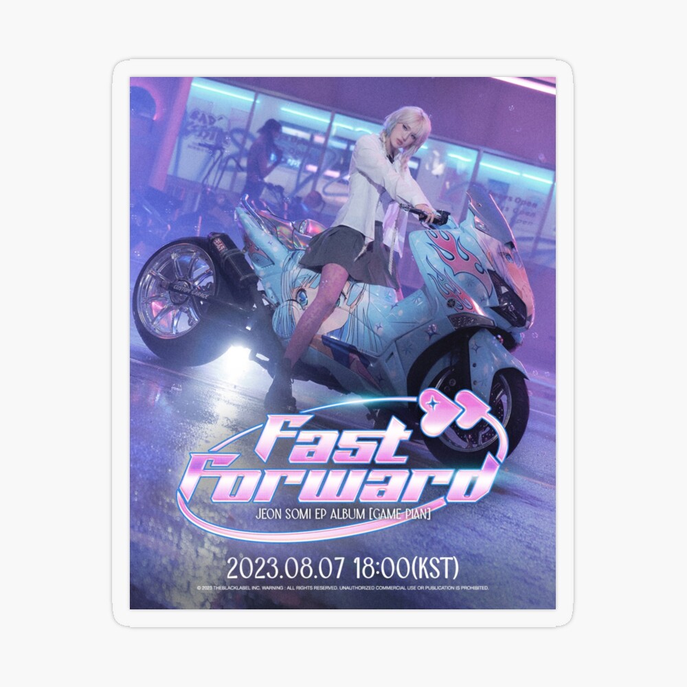 JEON SOMI [GAME PLAN] ‘Fast Forward’ | iPad Case & Skin