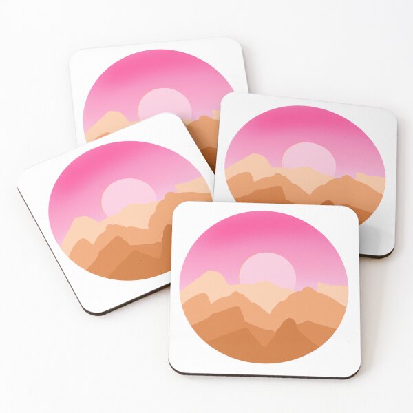 Item preview, Sandy mountains landscape gradient designed and sold by L1ya.