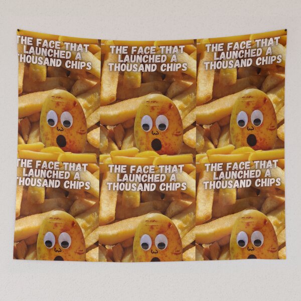 Item preview, The face that launched a thousand chips designed and sold by CannyGoods.
