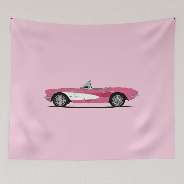 Item preview, Pink 1961 Chevrolet Corvette Convertible designed and sold by Mark Vickers.