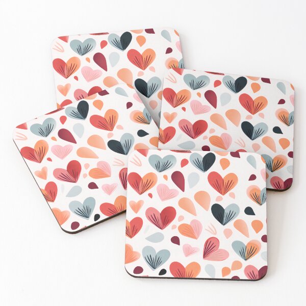 Item preview, A cute hearts pattern designed and sold by TogetherDshop.
