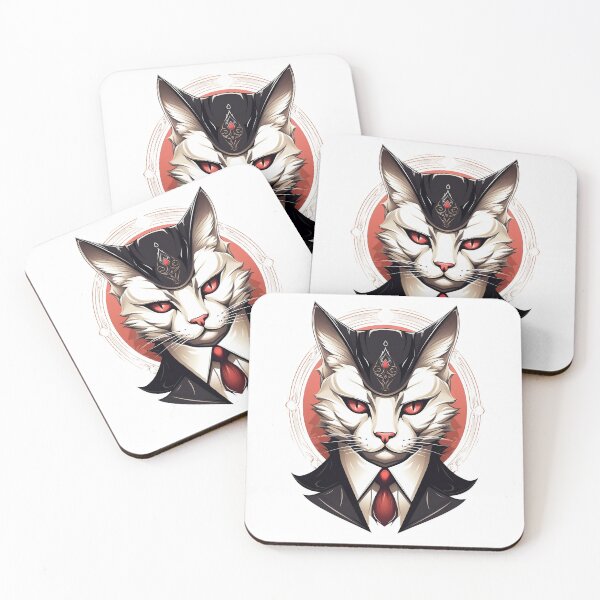 Item preview, Funny Evil Genius Cat in a suit designed and sold by ShepherdsPieMan.