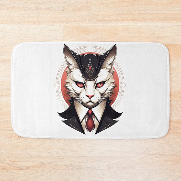 Item preview, Funny Evil Genius Cat in a suit designed and sold by ShepherdsPieMan.