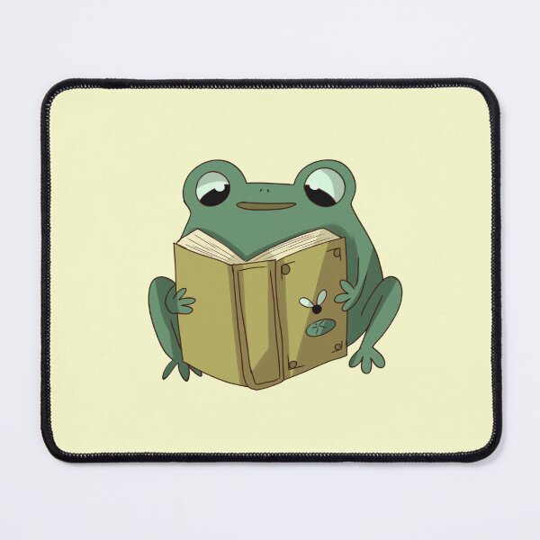 Item preview, Cute frog reading  designed and sold by Mayarart.