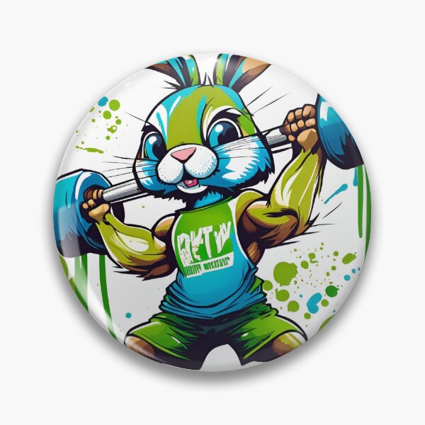Item preview, Workout Rabbit designed and sold by StuART Creations.