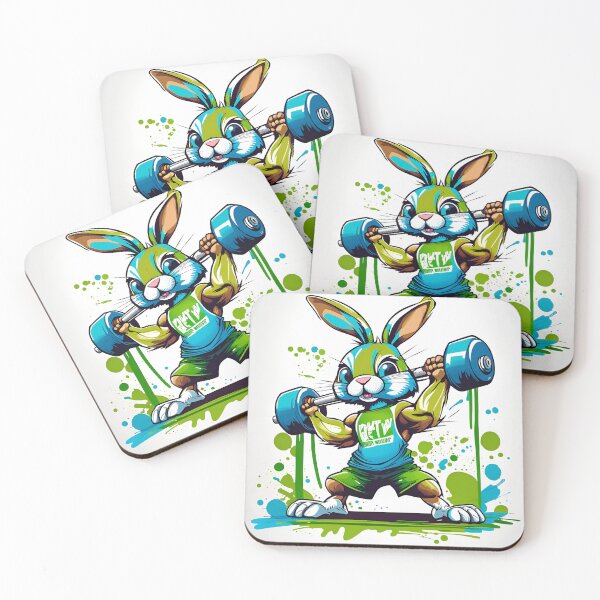 Item preview, Workout Rabbit designed and sold by StuART Creations.