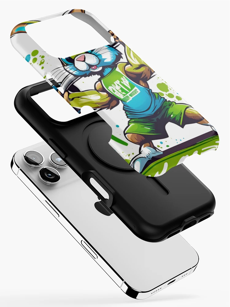 Thumbnail 2 of 4, iPhone Case, Workout Rabbit designed and sold by StuART Creations.