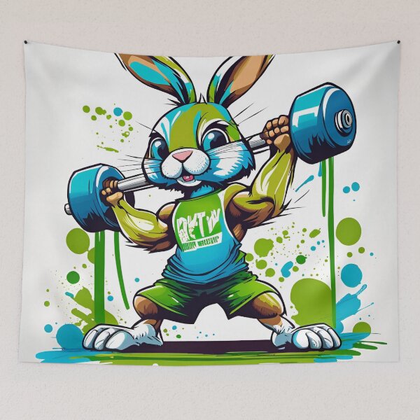 Item preview, Workout Rabbit designed and sold by StuART Creations.
