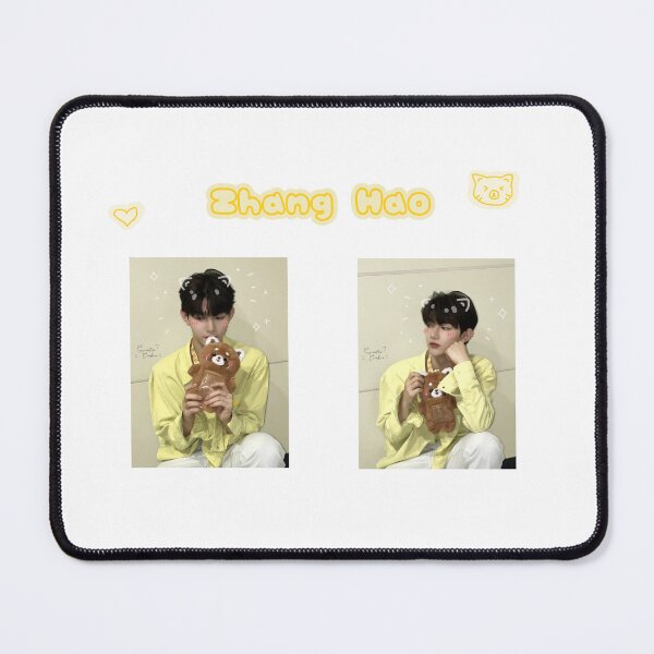 Item preview, ZHANG HAO cute yellow stickers designed and sold by blue-berrie-tea.