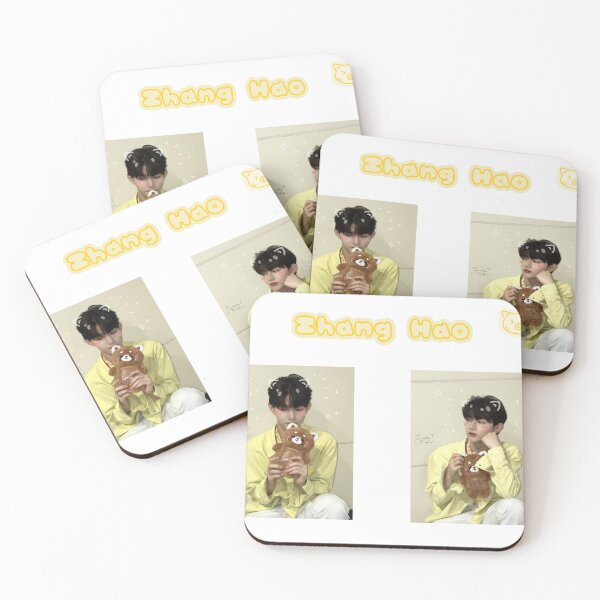 Item preview, ZHANG HAO cute yellow stickers designed and sold by blue-berrie-tea.