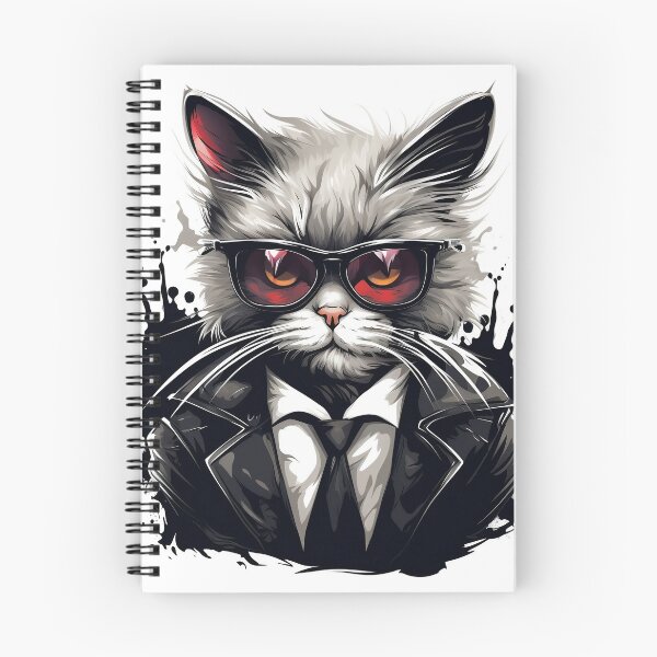 Item preview, Evil Genius Cat en un traje de diseño divertido designed and sold by ShepherdsPieMan.