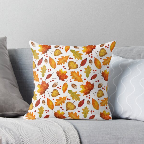 Item preview, Autumn Leaves on White designed and sold by SarahWhittle.