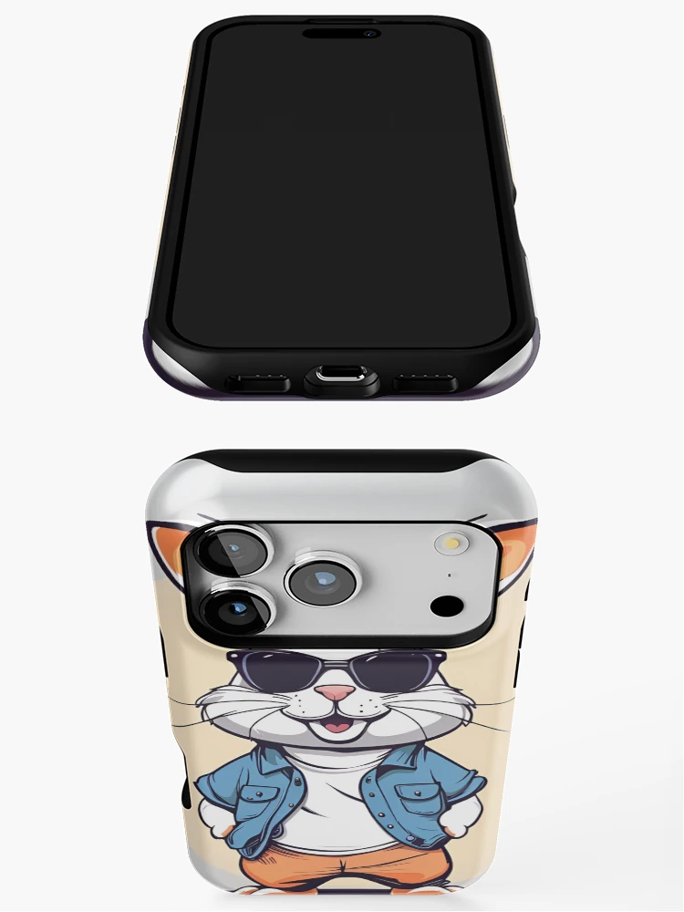 Thumbnail 3 of 4, iPhone Case, Cool Rabbit designed and sold by StuART Creations.