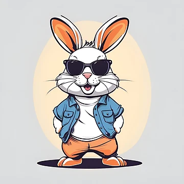 Artwork thumbnail, Cool Rabbit by StuART Creations