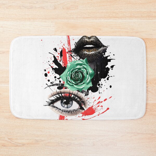 Item preview, Trash Polka Eye with rose and lips designed and sold by KarGoryDesigns.