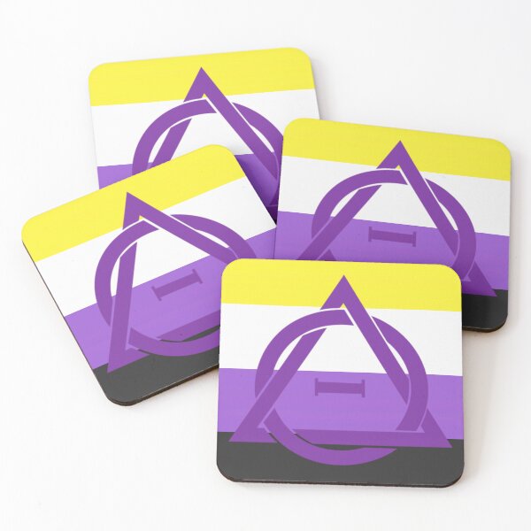 Item preview, non-binary therian sign designed and sold by nox-zy.