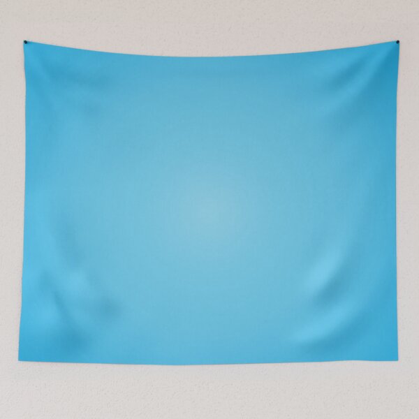 Item preview, Blue Gradient, Throat Chakra, Spiritual Art, Yoga, Positive Aura Gradient, Abstract designed and sold by Magic Love Art Print.