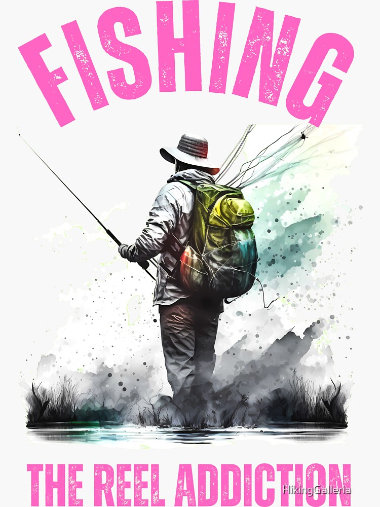 I'm Hooked On Fishing Poster for Sale by HikingGalleria