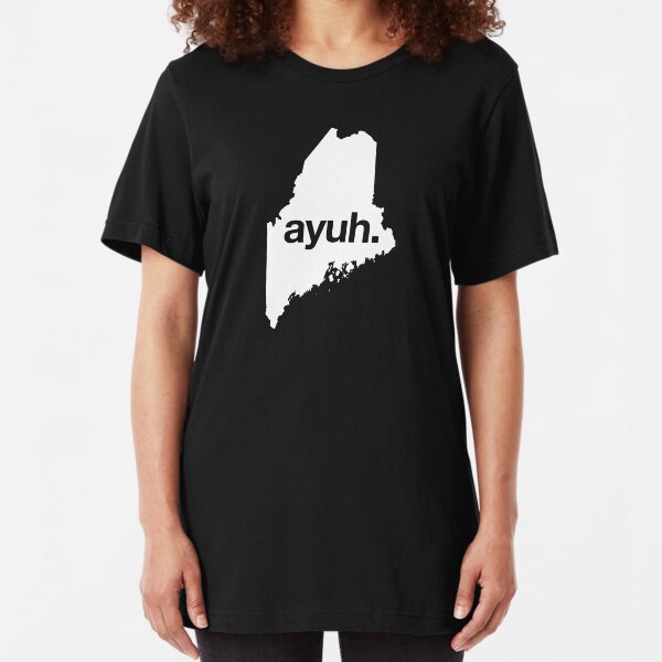 Ayuh - The Maine Word Slim Fit T-Shirt
