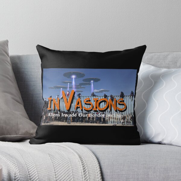 Invasions Throw Pillow