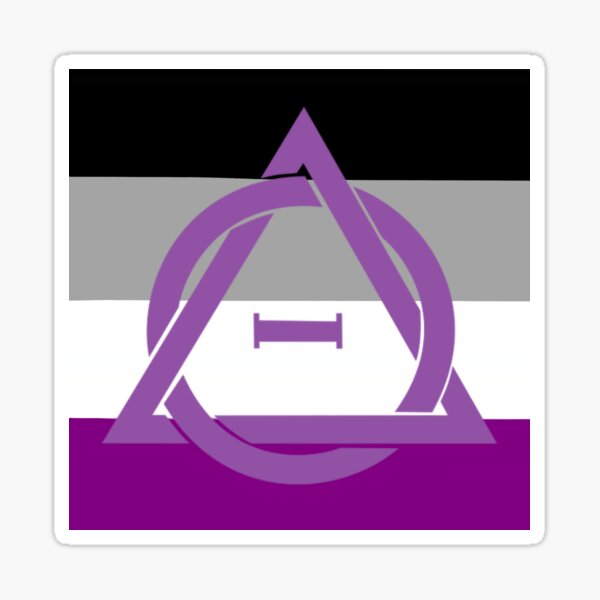 Asexual Therian Sticker for Sale by 11settei