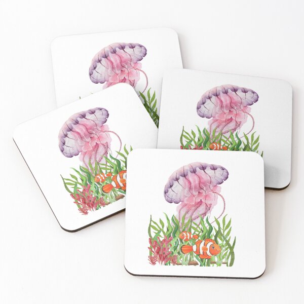 Item preview, Pink jellyfish designed and sold by Nadith70.