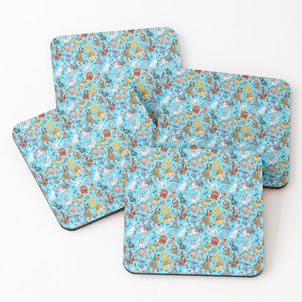 Item preview, Sketched Animation Dogs designed and sold by Rainbows Galore.