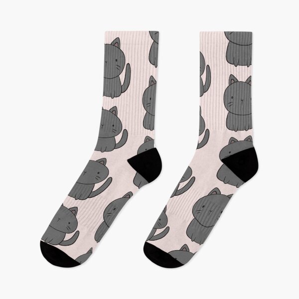 Item preview, Gray cat illustration  designed and sold by Mayarart.