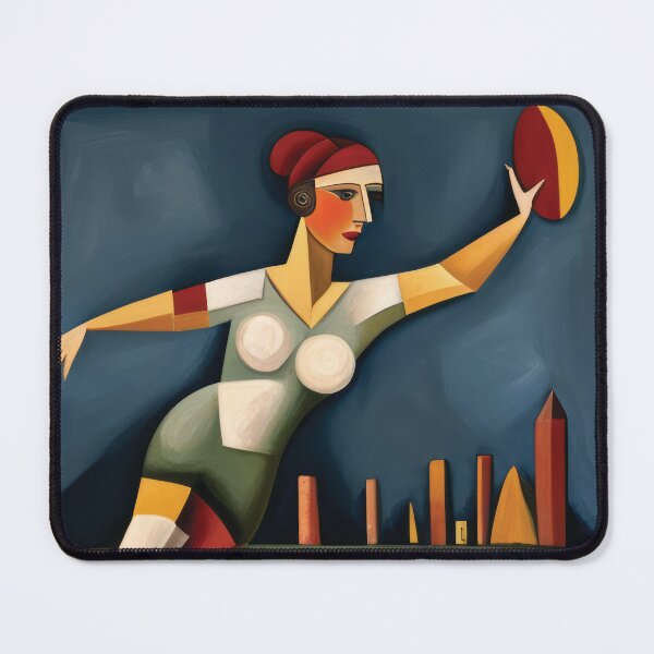 Item preview, The rugby player. designed and sold by Reunimage.