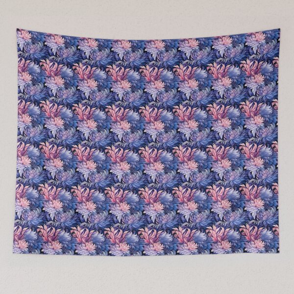 Item preview, Twilight Tranquility: A Sunset Purple Seamless Pattern- N 35 designed and sold by Moisky Patterns.