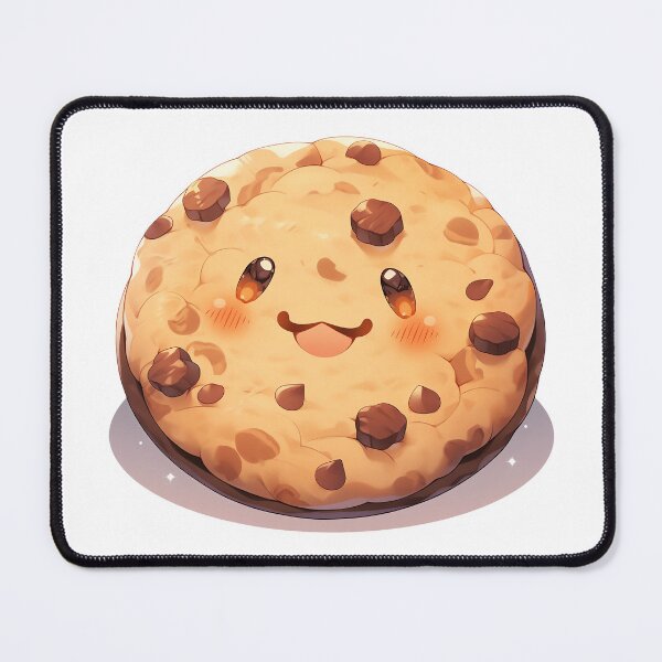 Item preview, Cute Kawaii Chocolate Chip Cookie designed and sold by CozyKawaiiArt.