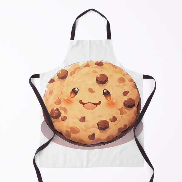 Item preview, Cute Kawaii Chocolate Chip Cookie designed and sold by CozyKawaiiArt.