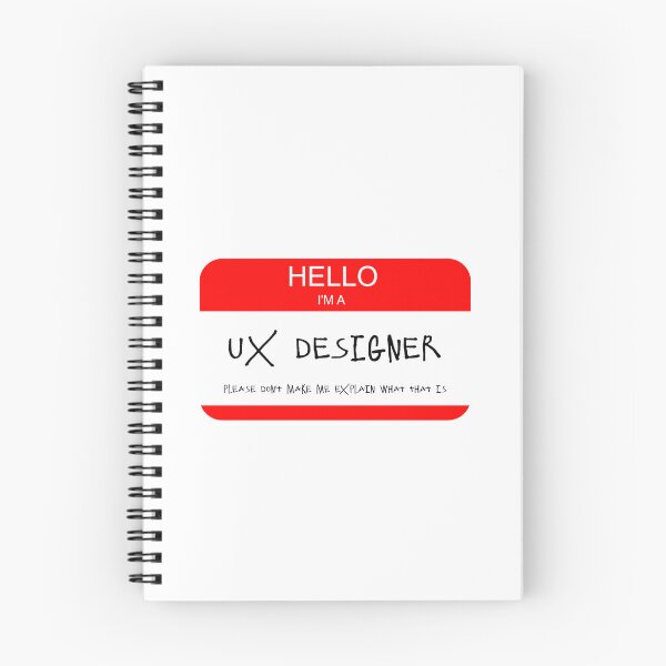 Item preview, I am a UX Designer designed and sold by UXpert.