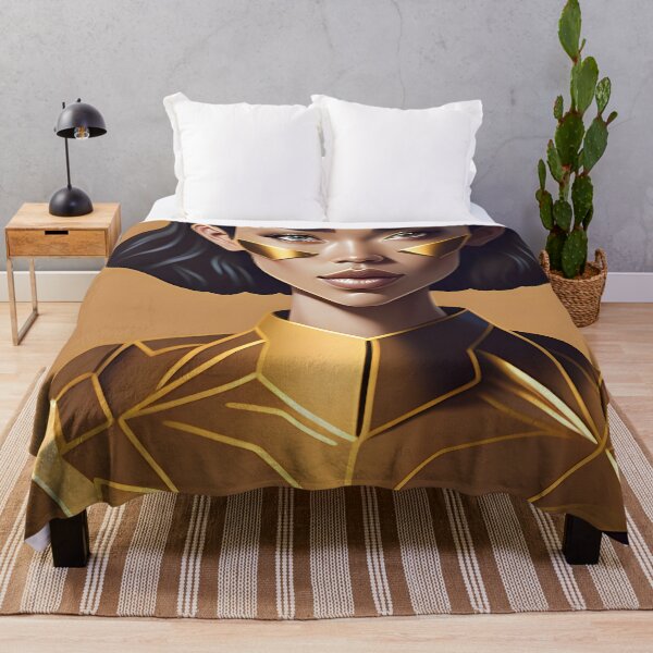 Item preview, Woman designed in polygonal style designed and sold by niesporekstudio.