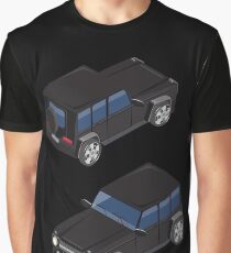 Isometric Transportation. Offroad Car. Isometric Car. Graphic T-Shirt
