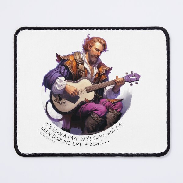 Item preview, It's been a hard day's fight, and I've been dodging like a rogue designed and sold by calharborne.