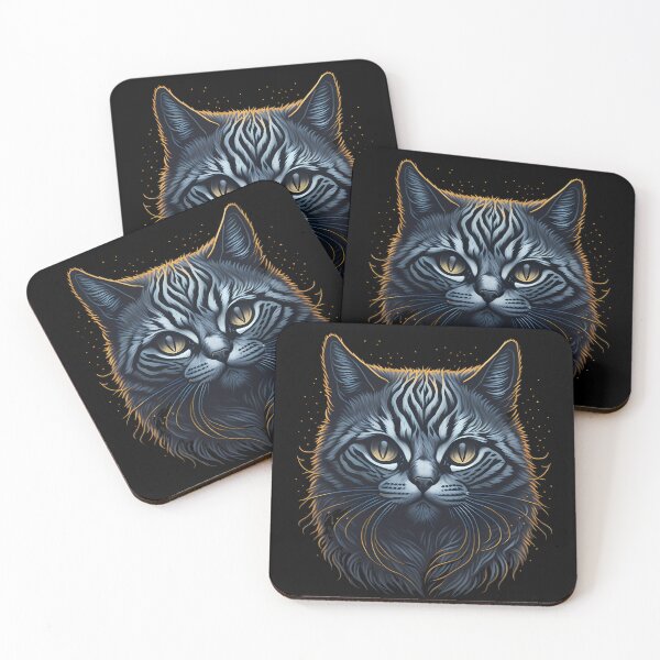 Item preview, Creative cat, digital illustration designed and sold by niesporekstudio.