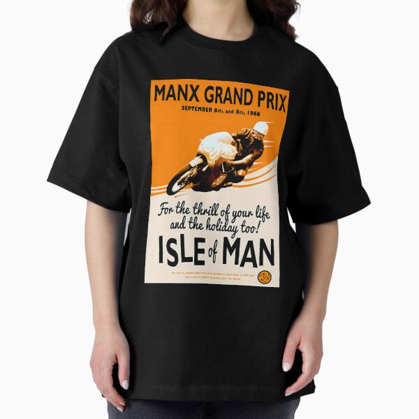 Item preview, MANX GRAND PRIX Motorcycle Racing Print   	 designed and sold by dixofcyrds5.