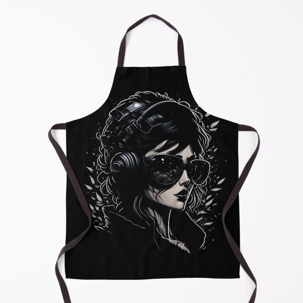 Item preview, Dark Haired Steampunk Pilot Woman Portrait designed and sold by SoccaTamam.