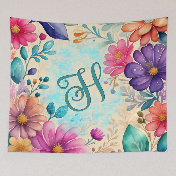 Item preview, H In Blue designed and sold by Dreamy-Spirit.