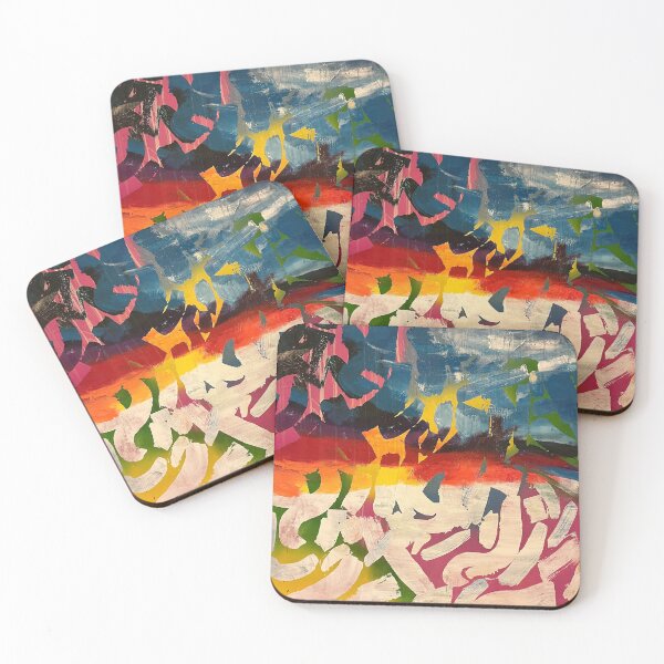 Item preview, Abstract landscape  designed and sold by RainbowBright75.